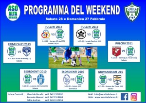 programma 26 27 febbraio